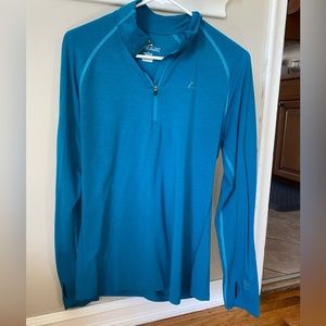 Teal Lightweight Quarter-Zip